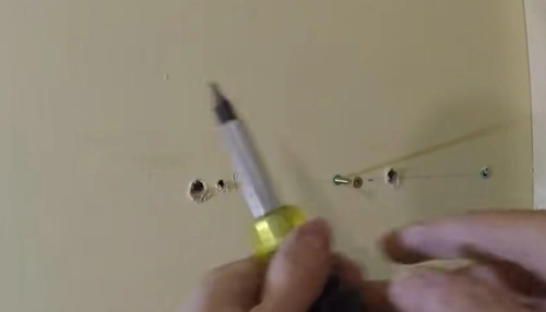 Fixing a hole that's too small