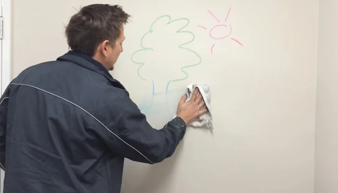 How to Get Chalk Off Walls
