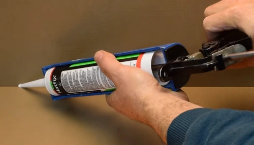 Painting over sticky silicone caulk can increase drying time