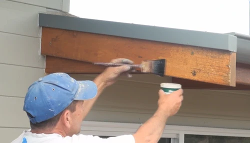 Using a paint stripper