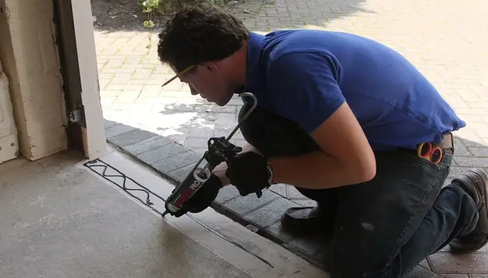 How to Seal Garage Door Bottom Warped Concrete: 3 DIY Steps