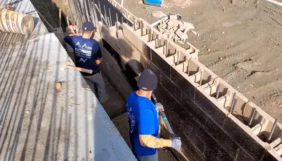 Does Flex Seal work on concrete blocks