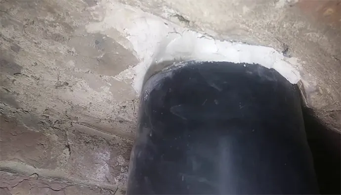 How to Seal Chimney Pipe in Concrete