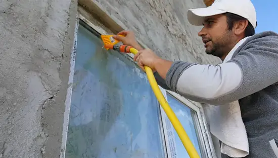 Removing the Concrete Sealer From Glass