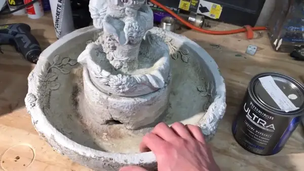 Does Flex seal work on concrete fountains