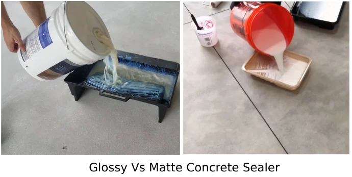Glossy Vs Matte Concrete Sealer: 4 Things to Differentiate