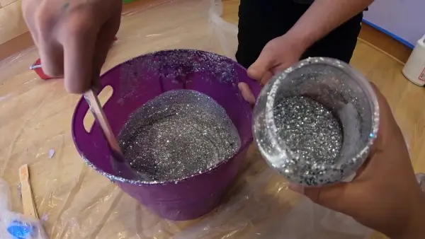 How To Add Glitter To Concrete Sealer