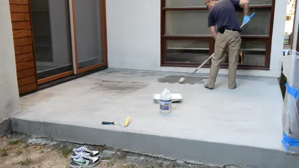 How long does PVA sealer take to dry concrete
